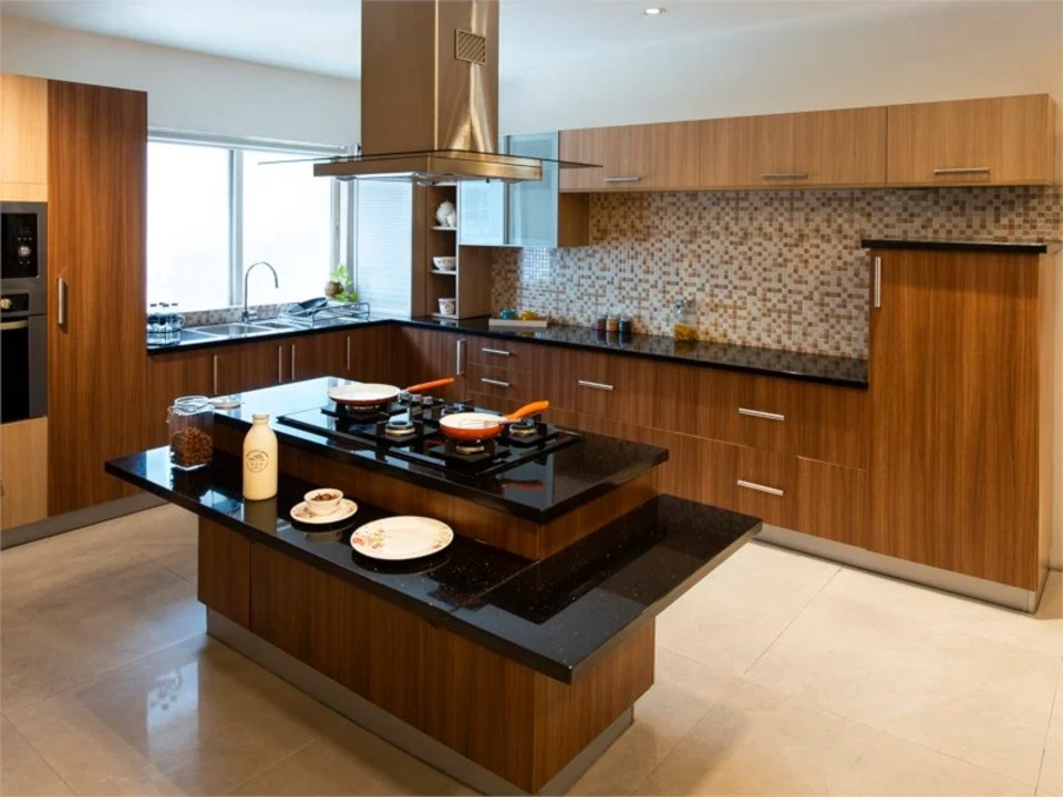 modular kitchen- The Island Kitchen