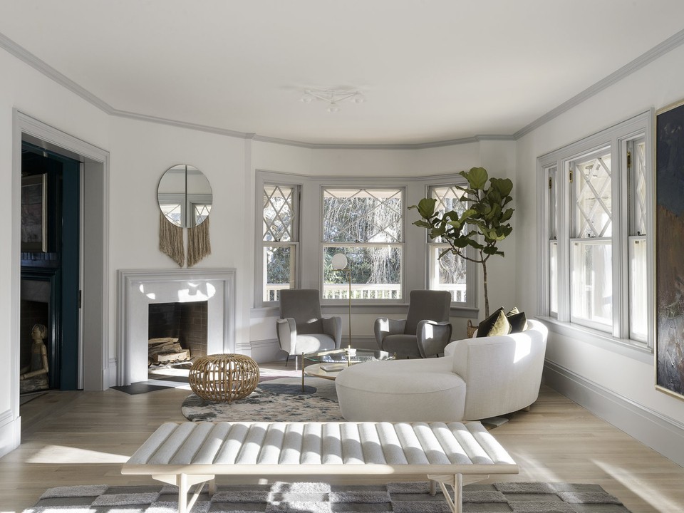 Minimalistic style living room designs