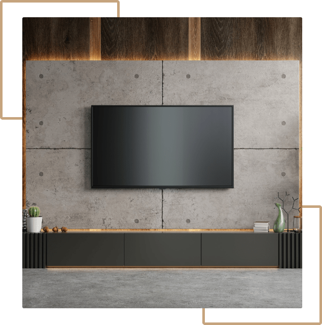 Organize Your Television With Stylish And Sturdy