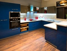 modular kitchen interior- U-Shaped Kitchen