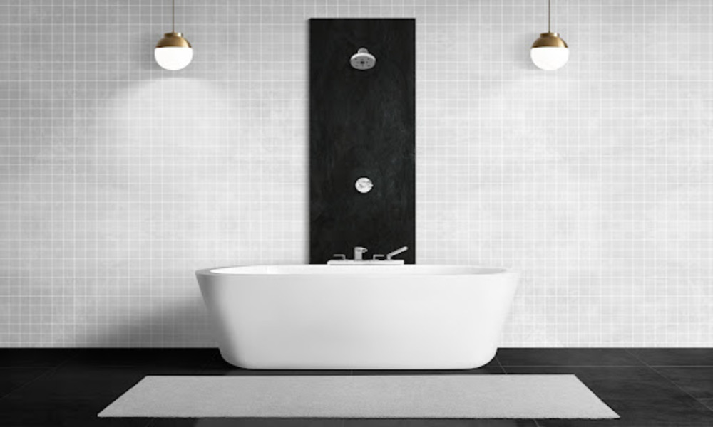 Black and White Colors in your Modern Bathroom Interiors