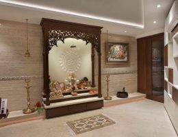 Incorporating Vastu Shastra in Living Room Mandir Design