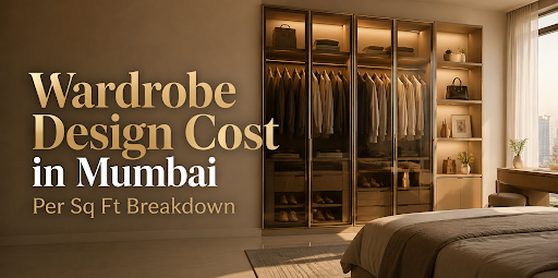 Wardrobe Design Cost in Mumbai (2026) | Per Sq Ft Price Guide